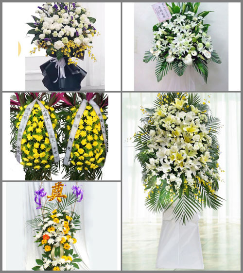广东广州市从化区良口镇少沙村白事花篮预定